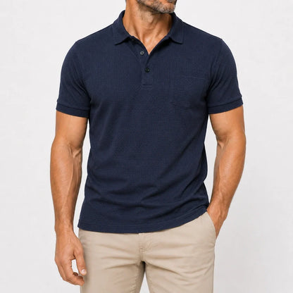 Capri Stretch Pocket Polo