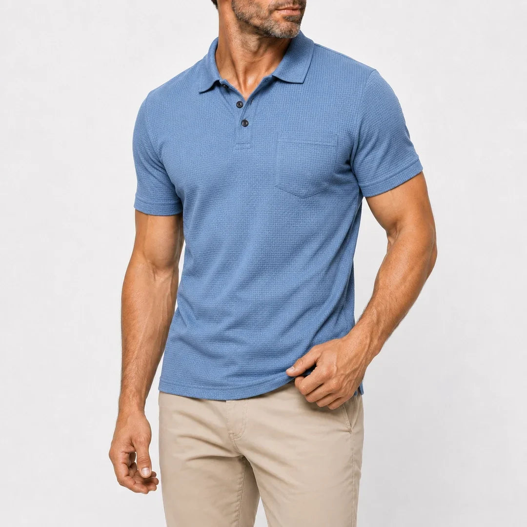 Capri Stretch Pocket Polo