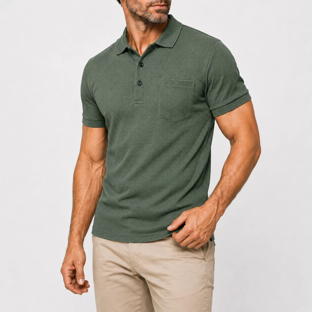 Capri Stretch Pocket Polo