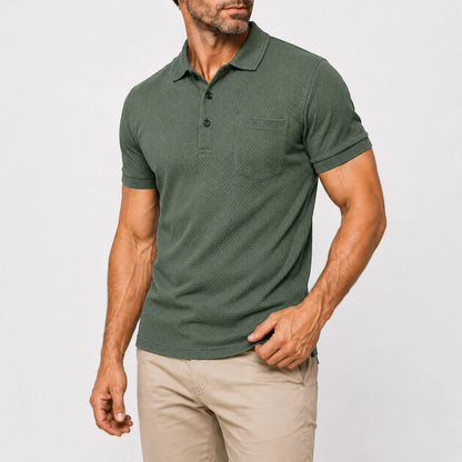 Capri Stretch Pocket Polo