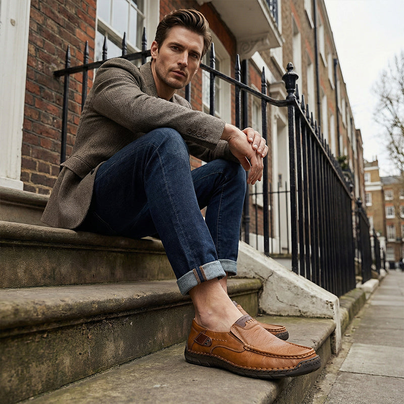 WalkEasy Premium Leather Loafers