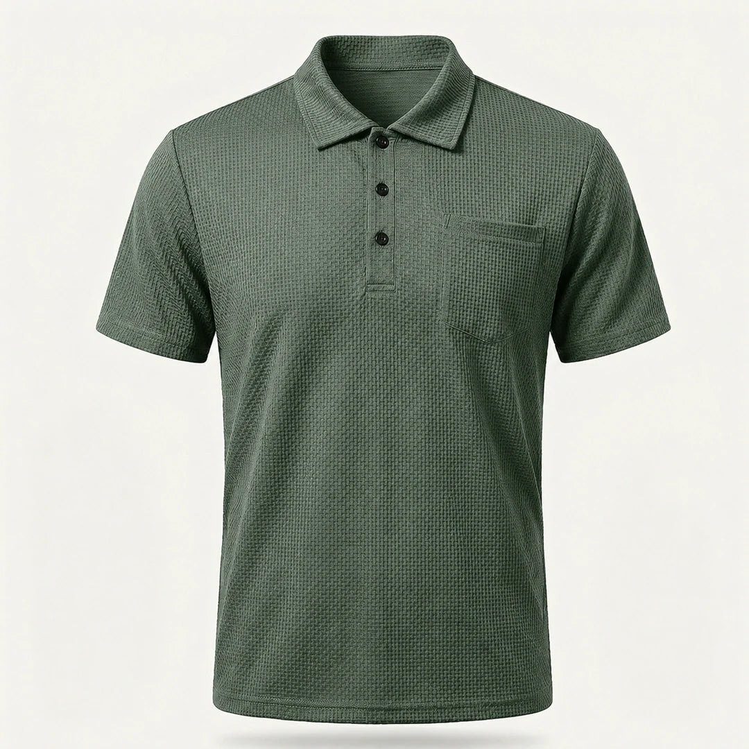 Capri Stretch Pocket Polo