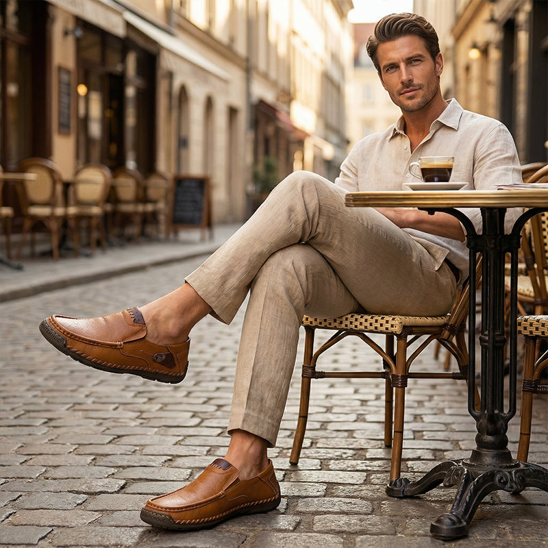 WalkEasy Premium Leather Loafers