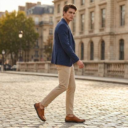 WalkEasy Premium Leather Loafers