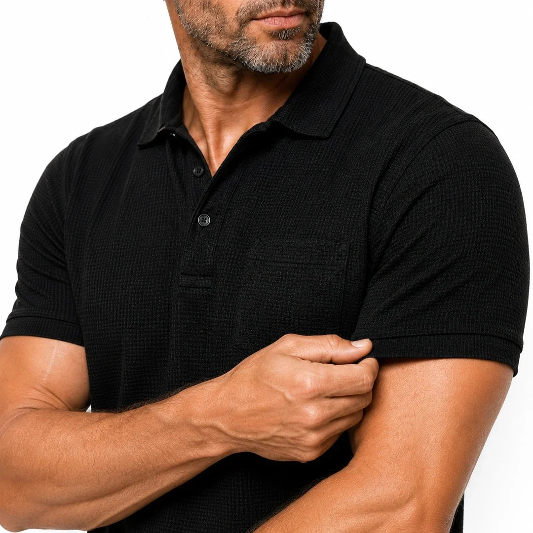 Capri Stretch Pocket Polo