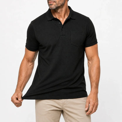 Capri Stretch Pocket Polo