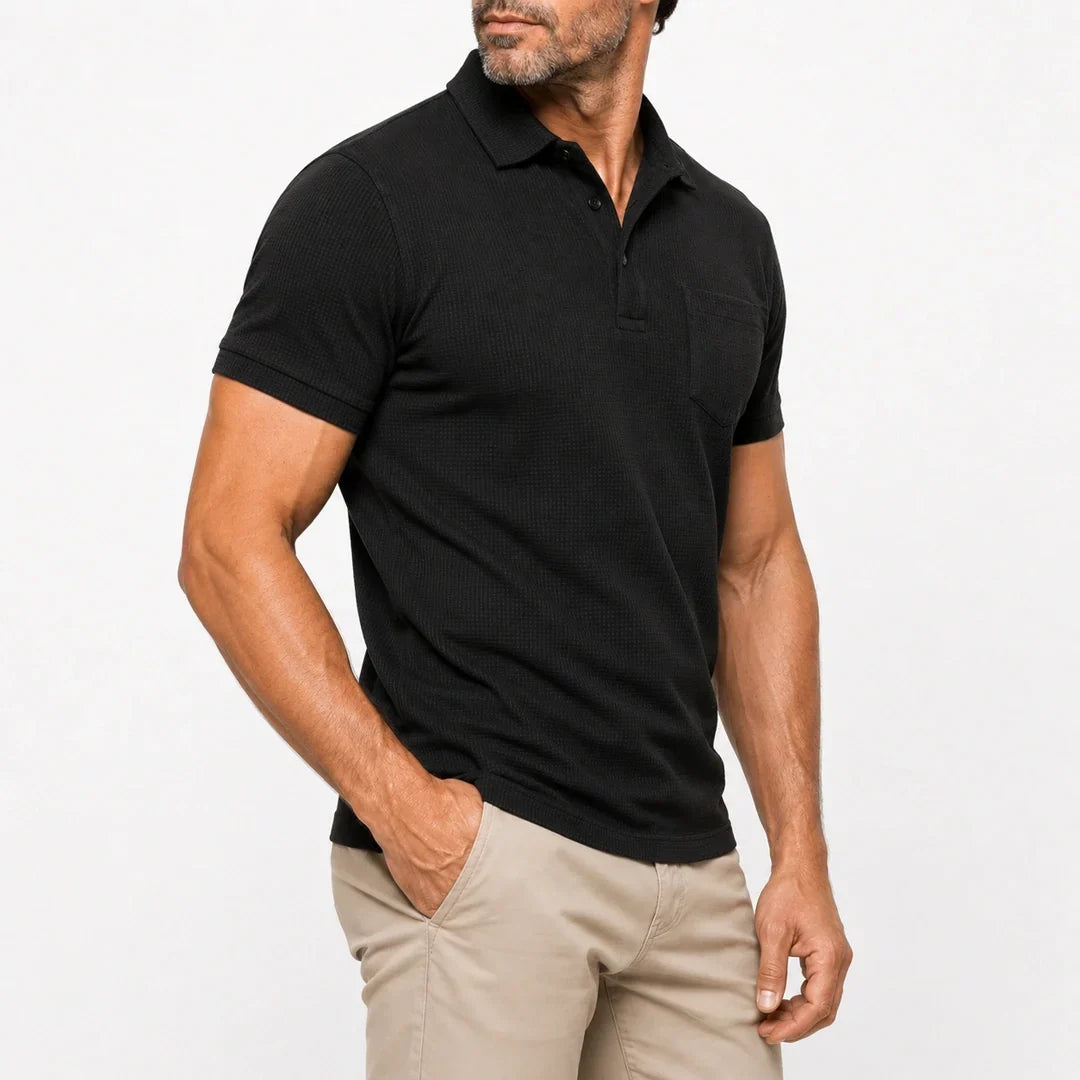Capri Stretch Pocket Polo