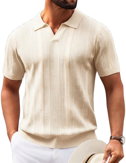 Amalfi Textured Knit Polo (4 Pack)