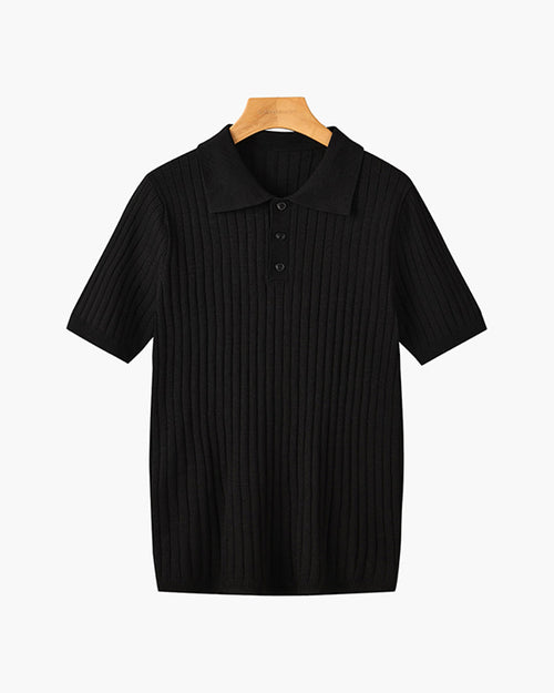 Korrazo Knitted Polo Shirt