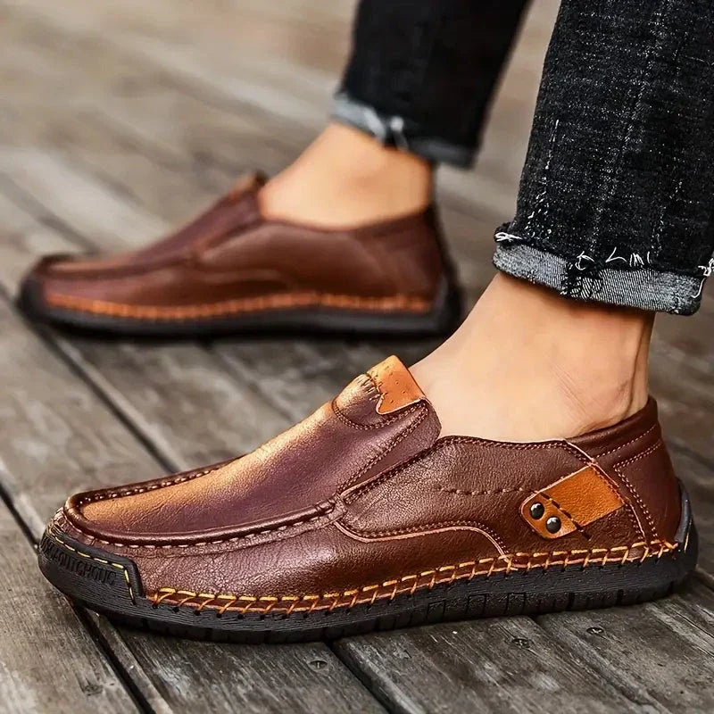 WalkEasy Premium Leather Loafers